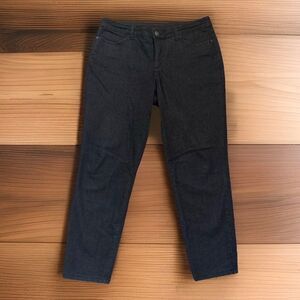 Christopher & Banks Signature Slimming Womens Black Ankle Jeans Size 10 Dot